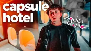 come si dorme in UN CAPSULE HOTEL di TOKYO?