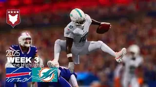 TNF | Buffalo Bills vs Miami Dolphins | Full Highlights | Week 3 Game | JSN