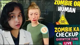 Dr. Cini In Quarantine Zone | LIVE Zombie Check-Up Begins! 🧟‍♀🎮