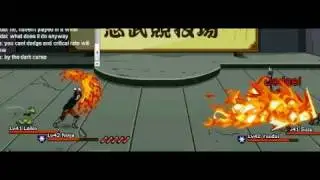 [NINJA SAGA] - World Boss Weapons And Skills vs Emblem User