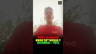 मेहनत सच्ची सफलता पक्की🔥 | RBSE 10th Result 2025 #rbse10thresult #shorts