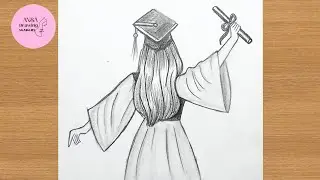How to Draw a Beautiful Lawyer Girl - Step by Step || Pencil sketch for beginner || Girl drawing