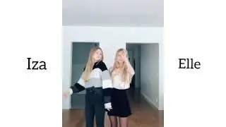 TikTok by Iza and Elle, with name and lyrics