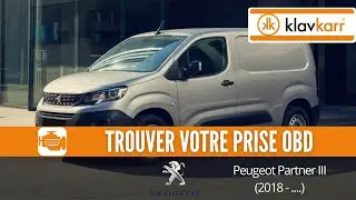 Prise OBD Peugeot Partner III (2018 - ....) - O&ugrave; trouver mon connecteur OBD2 ?