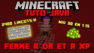 [MINECRAFT - TUTO 1.19] Ferme &agrave; or et XP incroyablement efficace