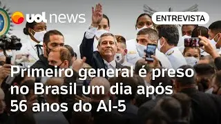 Prisão de Braga Netto acontece um dia após aniversário do AI-5, destaca professor