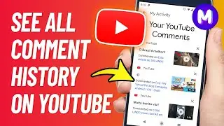 How to SEE YOUR COMMENTS ON YOUTUBE Mobile - Comments History