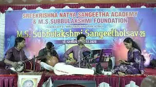 M.S.SUBBULAKSHMI SANGEETHOLSAV-2025/VOCO VIOLIN/ANAND BHAIRAV SHARMA