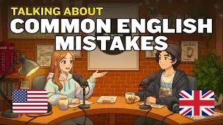 Talking About COMMON ENGLISH MISTAKES THAT EVERYONE MAKES | Real English Conversation Practice