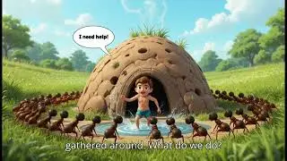 The Ant Who Built a Bridge of Friends! Brain rots