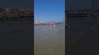Sunny day at Lido di Jesolo  beach -  | beach walk 4K 🌴