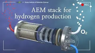 AEM stack for hydrogen production - KIMS, Korea