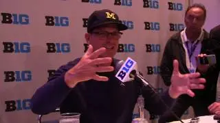 Harbaugh talks Pep Hamilton