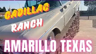 The Cadillac Ranch on legendary RT 66. Amarillo Texas.