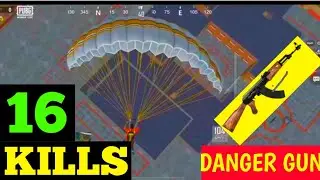 PUBG MOBILE LITE 16 KILLS GAMPLAY | FULL RUSH GAMEPLAY | SHADOW NINJA