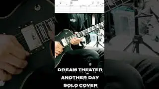 dream theater - another day solo cover (TAB)