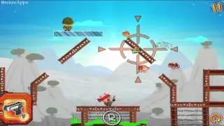 Hambo Pig of War level 42 Walkthrough Gameplay (Gold Medal 1-42 Solution)