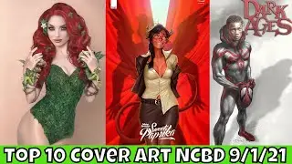 Top 10 Comic Book Cover Art for NCBD 9/1/21