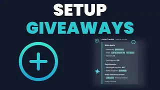 How to SETUP GIVEAWAYS for Invite Tracker&rsquo;s Discord Bot (Official Video)