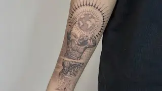 Real Time Tattoo #6#  Hercules Tattoo
