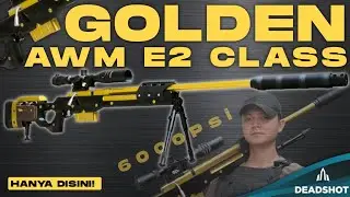JOSSS PREMIUM NYENTRIK❗PCP AWM E2 CLASS SPECIAL EDITION WARNA GOLD KITA TES POWER & AKURASINYA❗