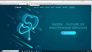New Masternode home - Snode. Plus a new sleeper coin that may change the game.