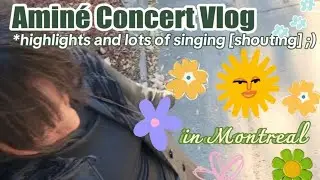 Amin&eacute; Concert Vlog with Highlights [in MTL]