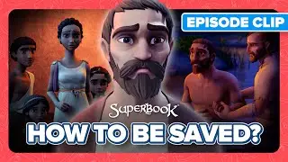 The Jailer and His Household Received Jesus | Superbook - Paul and Silas English Clip