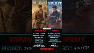 Varanasi #Vs Spirit #shorts #ytshorts #prabhas #maheshbabu #spirit #varanasi
