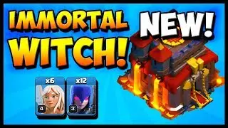 NEW Town Hall 10 ATTACK Strategy 2019! Immortal Witch - TH10 - CLASH OF CLANS
