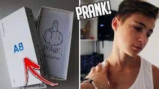 PRANK! I-AM ARUNCAT TELEFONUL SI I-AM DAT NOUL SAMSUNG 2018!