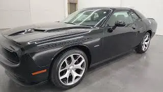 2016 DODGE CHALLENGER R/T PLUS BLACK IN 4K WALKAROUND 12991Z SOLD!