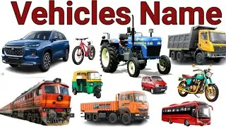 Transport Vehicles Name and Sounds | railway 🚌 vehicles name and sounds | aircraft ✈️🚀vehicles name 