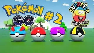 Pokemon Go Surprise Egg Opening #2 - Cartoon Videos For Kids by Surprise Eggs Festival