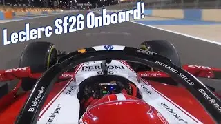 New Ferrari 2026 Onboard Sound Bahrain Test 2026! 