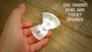 EDC TANDEM DUAL BAR FIDGET SPINNER
