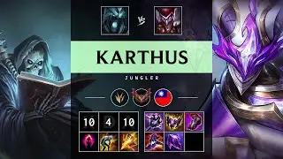 Karthus Jungle vs Shaco - TW Grandmaster Patch 25.18