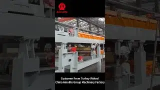 Customer From Turkey Visit China Amulite Group Machinery Factory