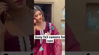 Fx3 sony cinema line camera for rent