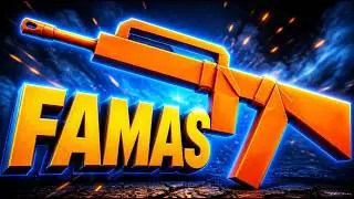 Оригами Винтовка | Как Сделать Бумажную Винтовку Famas