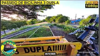 1080 - PASSEIO BICILINHA 3 DUPLA - VISITANTES TUPI PAULISTA E LUCÉLIA - 29/11/2025 - CANAL LELOTREM