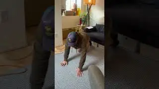 Thread the Needle w/ Knees Squeezed & Hips Forward