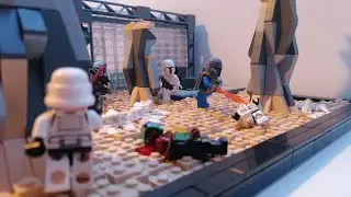 Lego star wars MOC on Tatooin (-Slideshow-)
