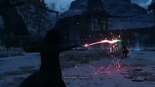 Ada Wong VS Victor Rockwood Hogwarts Legacy 