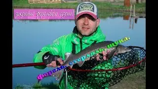 Весенняя форель. Стерлядь. Щука. Закрытие сезона. 20/04/18