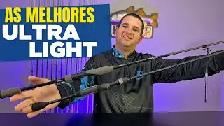 TOP varas ULTRA LIGHT 2022 - PESCA DE ROBALO! Jig head, micro jig e plug