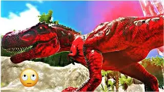 Ark Mobile Alpha T-rex All Spwan Location | Hindi | Alpha Rex Trophy !