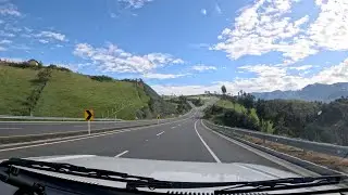 4K Scenic Timelapse across Colombia SA12 Ipiales to Cali