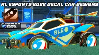 RL Esports 2022 Decal Car Designs - Rocket League