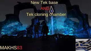Tek Base tour and Tek Cloning Chamber (greek gameplay )official server pve